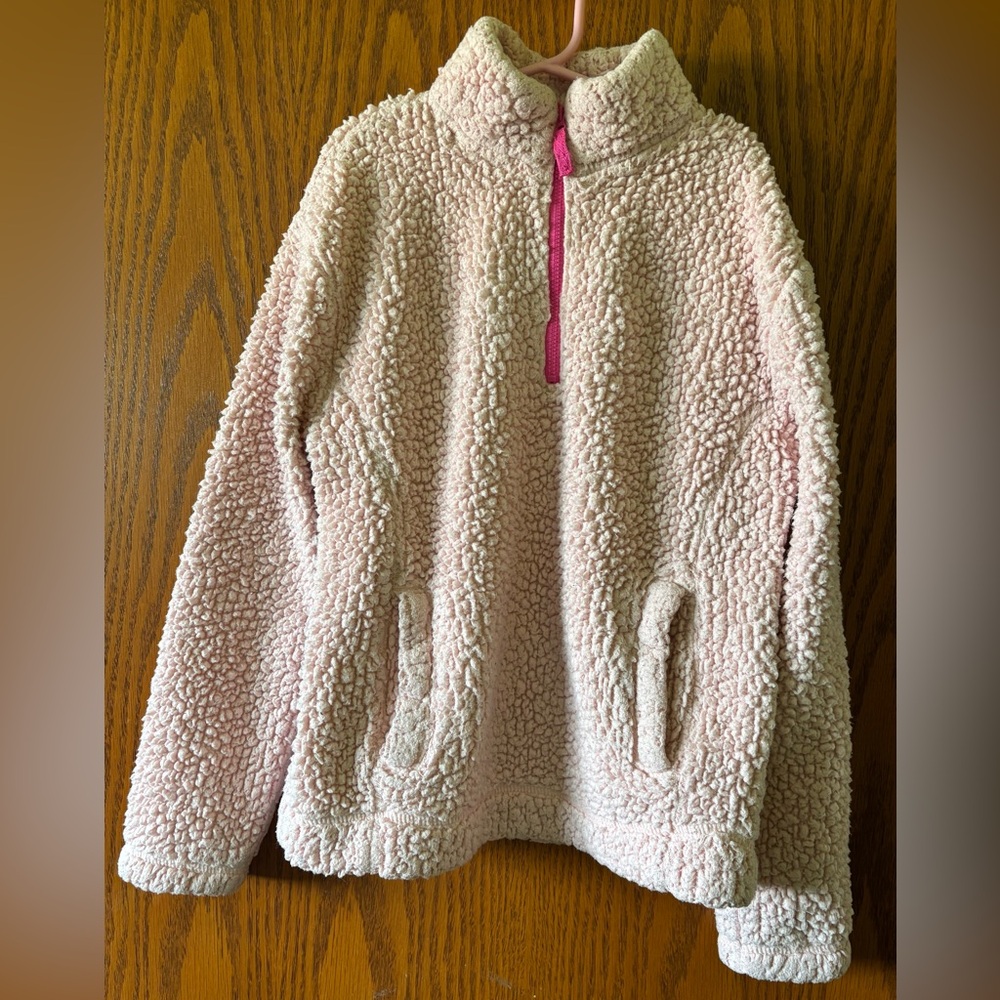 George Kids Pink Sherpa Jacket
